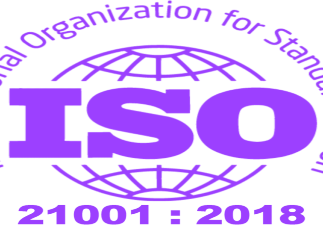 شهادة الأيزو ISO 21001:2018